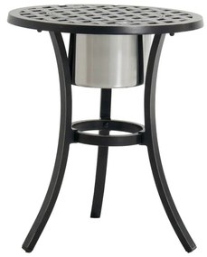 Hliníkový okrúhly záhradný odkladací stolík ø 54,5 cm Rosario – Hartman