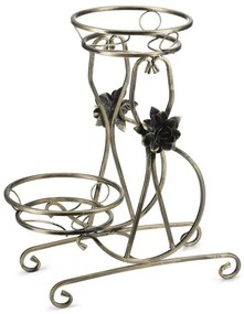 Stojan na kvety 64x54 cm zlatá