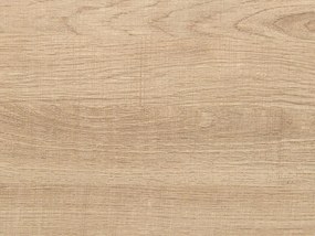 Komoda trojdverová svetlé drevo/sivá MOINES Beliani