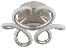 Globo 67386-24S - LED stropné svietidlo MELISAND 24W/230V pr. 26 cm matný chróm