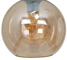 Stropné svietidlo SOFIA 1xE27/60W/230V hnedá