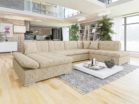 Rohová sedacia súprava Genero Premium, Dostupné poťahy: Tracy 211.03, Strana: Ľavá - U