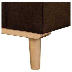 Tmavohnedá pohovka 193 cm Beata - Ropez