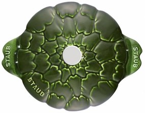 Staub Cocotte hrniec v tvare artičoku 22 cm, tmavozelený, 11152285
