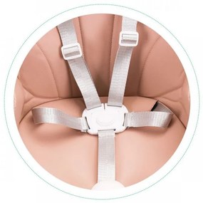 ECOTOYS Detská jedálenská stolička 2v1 Rose