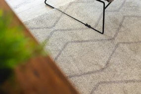 Koberec SOFT 8050 krém/svetlo hnedý