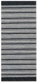 PRE ZVIERATÁ: Prateľný Laos 125/999X, 75x160, čiernobiela, chodba / predsieň, Oriental Weavers