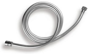 Sprchová hadice plastová, 150cm STRIEBORNÁ/151.0