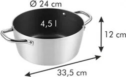 TESCOMA kastról GrandCHEF o 24 cm, 4.5 l , 24 cm