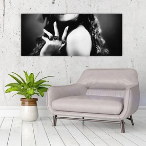 Obraz - Nádherná žena (120x50 cm)