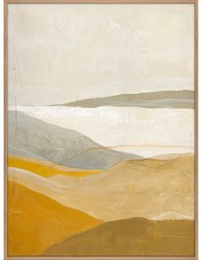 Ručne maľovaný obraz 90x120 cm Yellow Field – Malerifabrikken