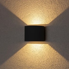 Brilagi - LED Vonkajšie nástenné svietidlo RONDO LED/6W/230V IP54