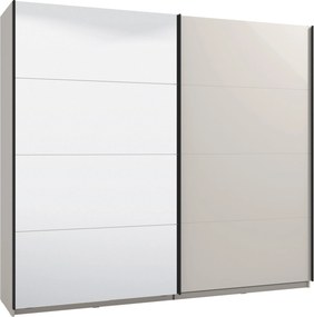 XXXLutz ŠAT. SKRIŇA S POSUV. DVERAMI, kašmírová, 245/217,5/62 cm Xora - Skrine - 000834013315