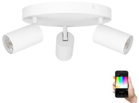 Eglo 900338 - LED RGBW Stmievateľné bodové svietidlo TELIMBELA-Z 3xGU10/4,9W/230V