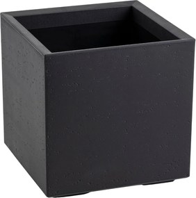 Sada 2 ks květináčů BETONIQUE 40x40/60x40 cm beton černá