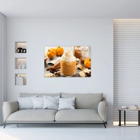 Obraz - Tekvicové latte (90x60 cm)