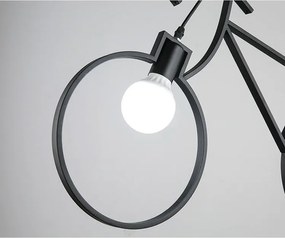 Toolight Toolight, závesné svietidlo bicykel APP216-2CP, čierna, OSW-00352