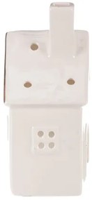 Domček porcelánový na LED/čajovú sviečku 15cm