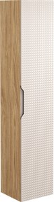 Comad Doplnková kúpeľňová skrinka vysoká Luxor Beige 35 olejovaný dub/béžová