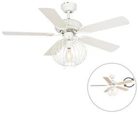 Stropný ventilátor biely s ťahovým vypínačom - Mistral Johanna