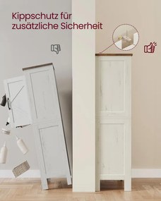 Kúpeľňová skrinka BBK773W01 biela