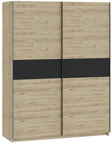 Skriňa Berno 150 jackson hickory/antracyt