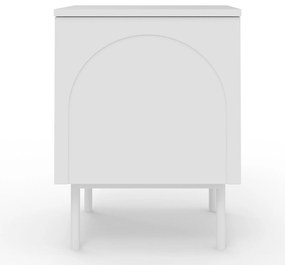 Noční stolek HELENE 40 cm bílá