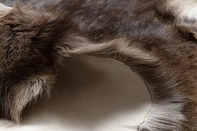 Koberec RENIFER POK018 hnedý / sivý