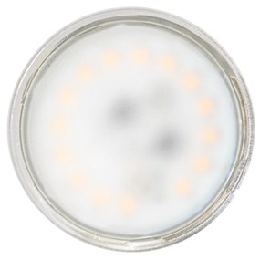 Sada 5 stmievateľných LED žiaroviek GU10 so súmrakovým senzorom 3W 200 lm 2200K