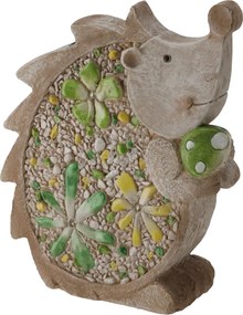 ZÁHRADNÁ FIGÚRKA – PLOCHÝ JEŽKO 28 x 9,5 x 34,5 CM LED *7324