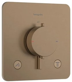 Hansgrohe Ecostat Comfort Q sprchová a vaňová batéria bez podomietkového telesa kartáčovaný bronz 33713140