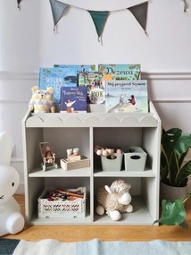 Knižnica Book Nook sage
