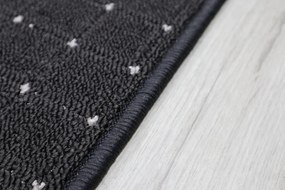 Condor Carpets Behúň na mieru Udinese antracit - šíre 60 cm