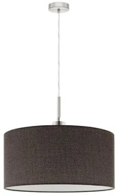 Eglo - LED Luster na lanku TUNJA 1xE27/60W/230V hnedá
