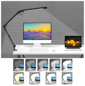 Brilagi - LED Stmievateľná dotyková stolná lampa VARIO LED/12W/230V 3000-6500K čierna