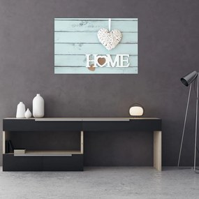 Obraz - I love home (90x60 cm)