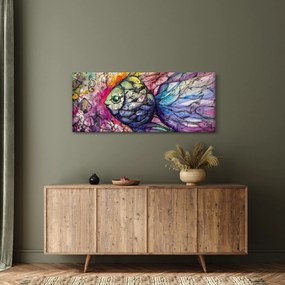 Obraz - Farebná rybička (120x50 cm)