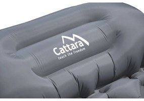 Cattara Nafukovacia karimatka CRYSTAL, sivá