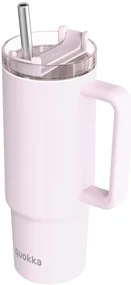 Nerezový termohrnček so slamkou Stream Light Pink 950 ml