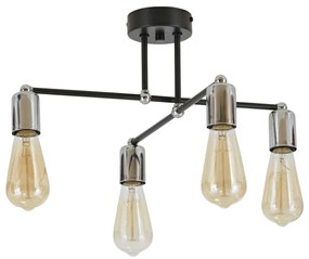 Stropné svietidlo Edison, výber z 3 farieb