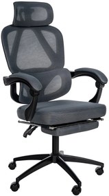 Design-Shop Kancelárska stolička Gander - Tmavo sivá