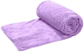 Deka mikroflanel VIOLET 200x220 cm svetlofialová
