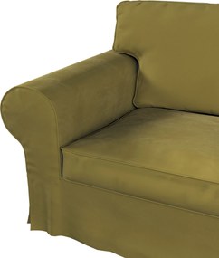 Poťah na pohovku aj ležadlo Ektorp pre 2 osoby farba produktu zelená látka lesklá, zamatová