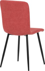 Autronic BONTEC Jedálenská stolička, červená, menčestrová látka, DCL-964 RED2 Farba: Červená