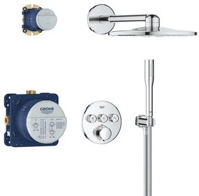 Sprchový systém GROHE Precision SmartControl vrátane podomietkového telesa chróm 34874000