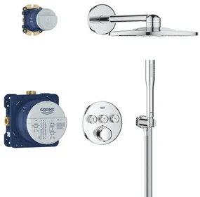 Sprchový systém GROHE Precision SmartControl vrátane podomietkového telesa chróm 34874000