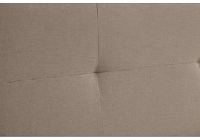 Béžová boxspring posteľ 180x200 cm Stockholm – Meise Möbel