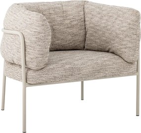 Sivobéžové kreslo Karel – Bloomingville