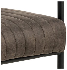 Tmavosivé jedálenské stoličky v súprave 2 ks Adele – Actona