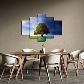 Obraz - Deň a noc (150x105 cm)